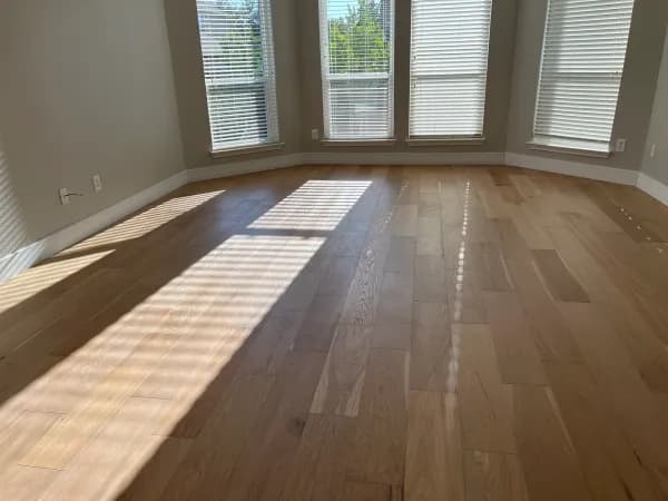 engineered hardwood flooring installation by At Home Flooring Solutions in Richardson, TX
