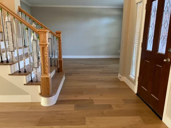 engineered hardwood flooring installation by At Home Flooring Solutions in Richardson, TX