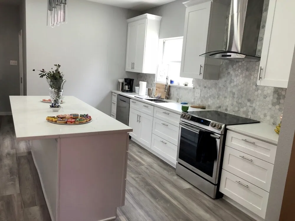 kitchen remodel by At Home Flooring Solutions in Frisco, TX