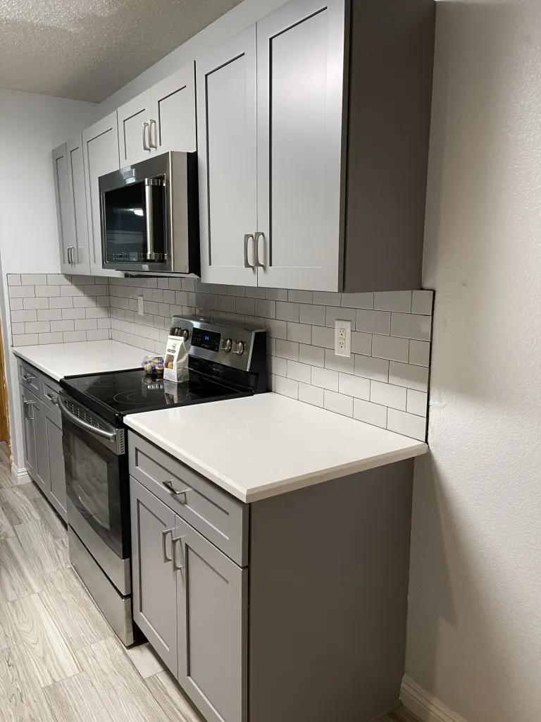 kitchen remodel by At Home Flooring Solutions in McKinney, TX