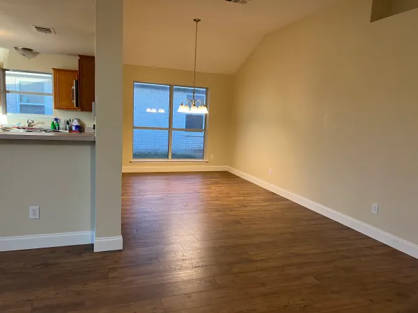 laminate flooring installation by At Home Flooring Solutions in Rowlett, TX