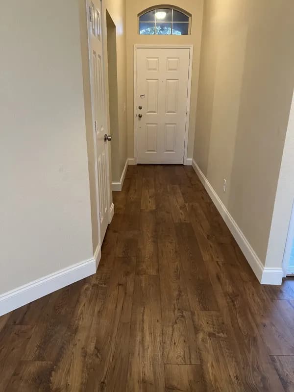 laminate flooring installation by At Home Flooring Solutions in Allen, TX