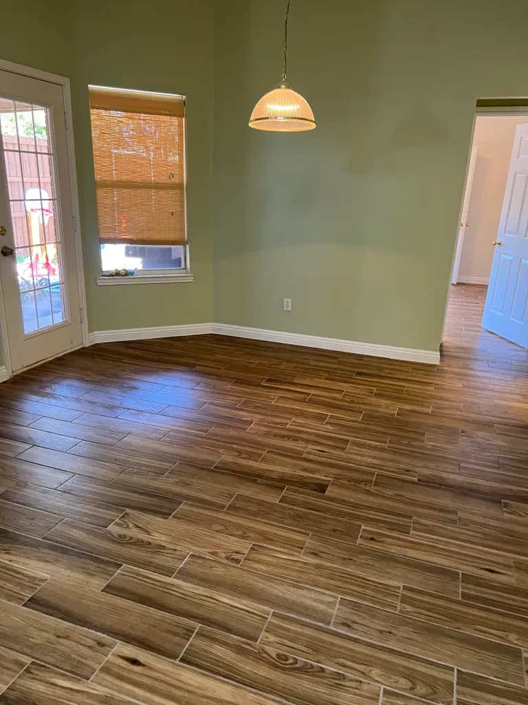 tile installation by At Home Flooring Solutions in Allen, TX