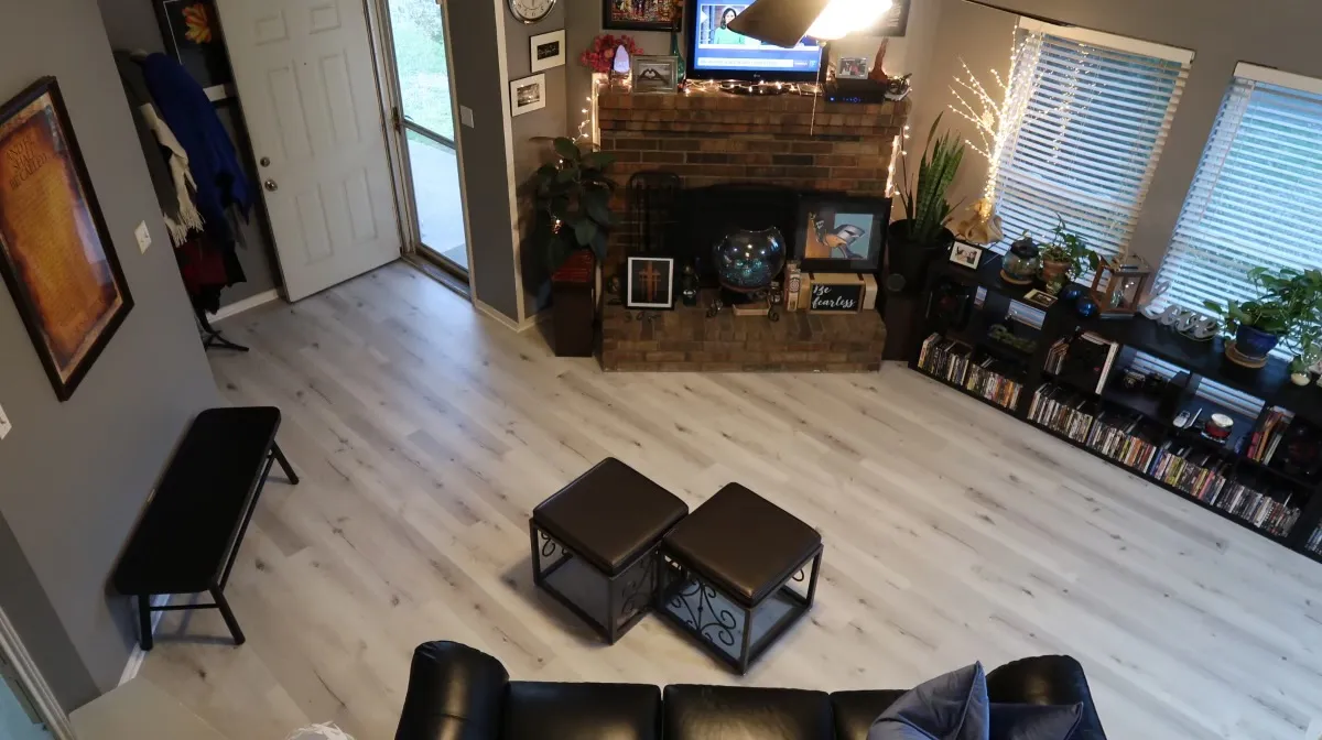 waterproof vinyl flooring installation by At Home Flooring Solutions in Murphy, TX