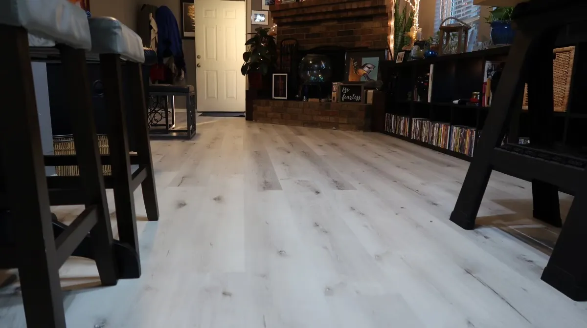 waterproof vinyl flooring installation by At Home Flooring Solutions in Murphy, TX